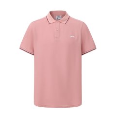 Slazenger Tipped pánské polo tričko Pink