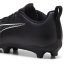 Puma Ultra Play Children's Firm Ground Football Boots Black/White