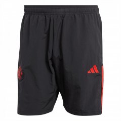 adidas Manchester United Downtime Shorts 2023 2024 Mens Black