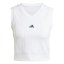 adidas Tennis Pro AEROREADY Crop Top Womens White