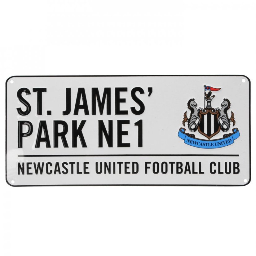 Team 3D Street Sign Newcastle