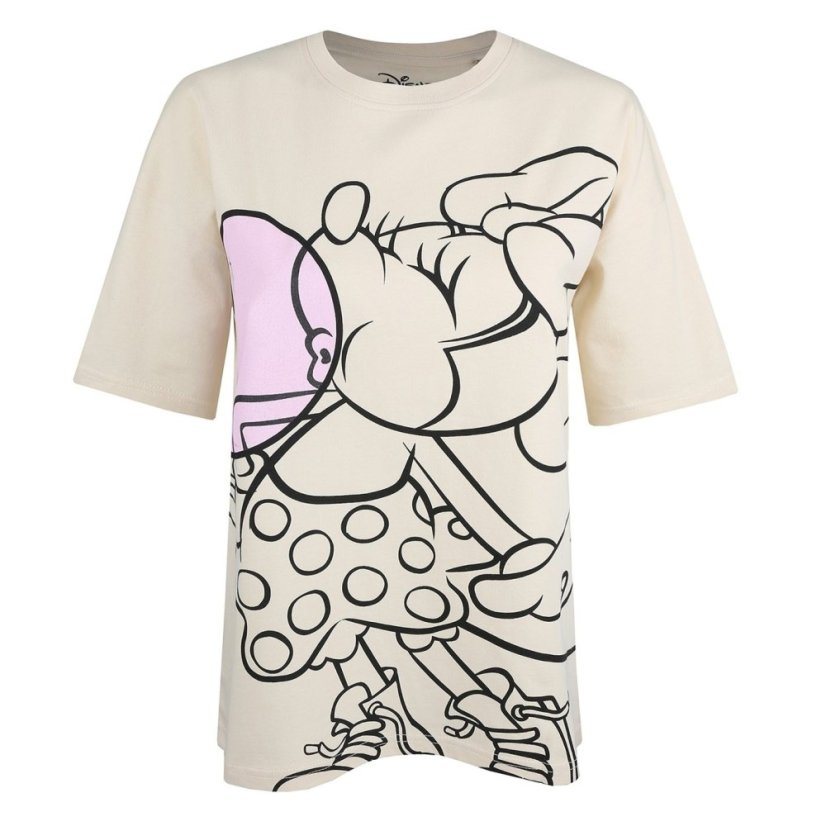 Disney Character T-Shirt Minnie Bubblgum