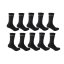 Donnay 10 Pack Crew Socks 12+ Black