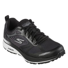Skechers Women's Slip On Trainers Black/Silver