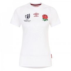 Umbro England Rugby Home Shirt RWC2023 Womens White