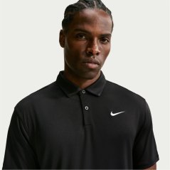Nike Men's Short Sleeve Performance Polo Shirt Black/White