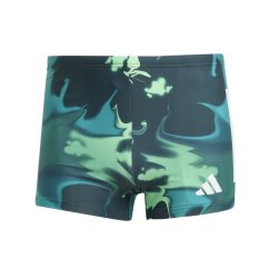 adidas Graphic Swim Boxers Mens Aurora Ivy