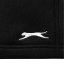 Slazenger Fleece pánske šortky Black