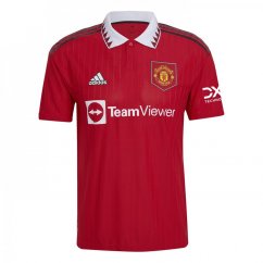 adidas Manchester United FC Home Shirt 2022/2023 Mens Red