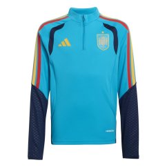 adidas Spain World Cup Training Top 2026 Juniors Blue/White