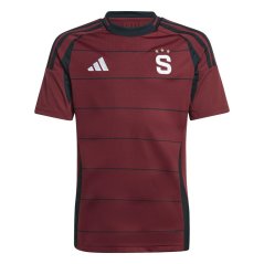 adidas AC Sparta Prague Home Shirt 2024 2025 Junior Maroon