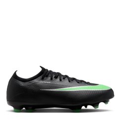 Nike Nike Air Zoom Mercurial Vapor Elite Junior Firm Ground Football Boots Black/Green