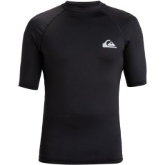 Quiksilver UPF50 Rash Vest Mens Black