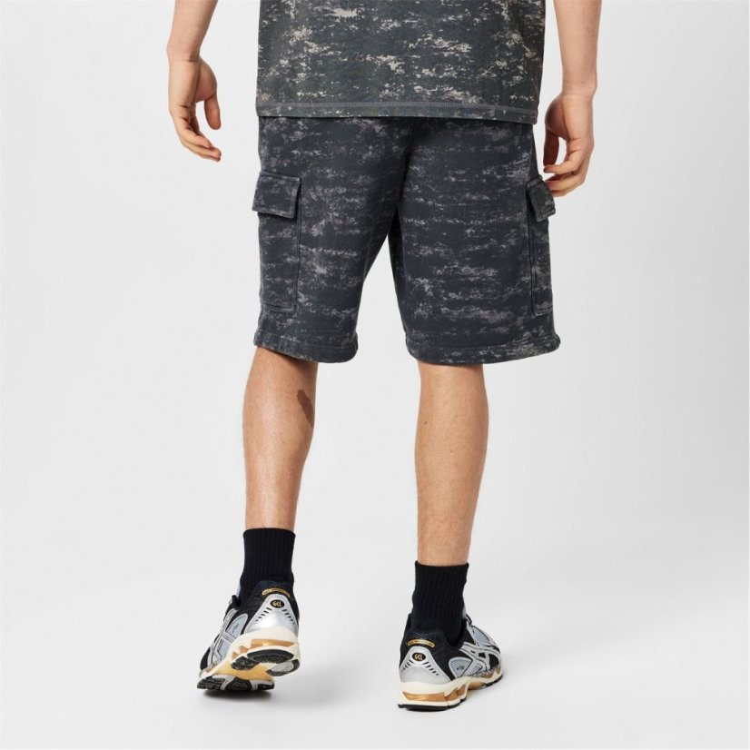 Everlast Camo Cargo pánské šortky Grey Camo