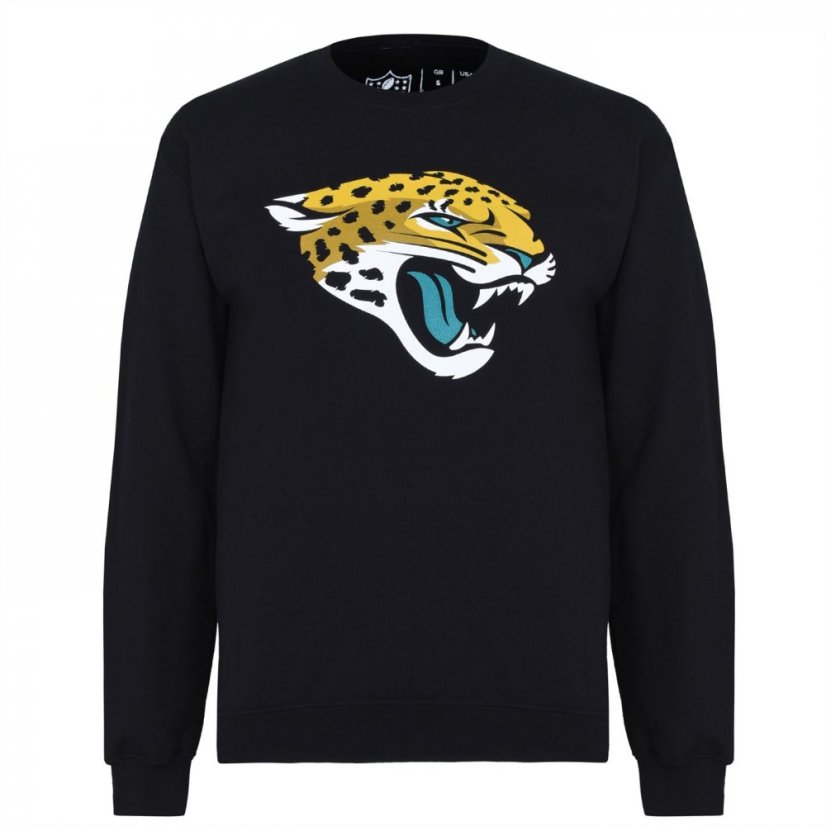 NFL Logo Crew Sweatshirt Mens Jaguars