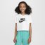 Nike Kids' Crop Top White/Black