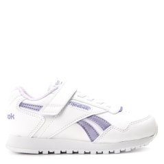 Reebok Unisex Kids' Glide Elastic Trainers White/Purple