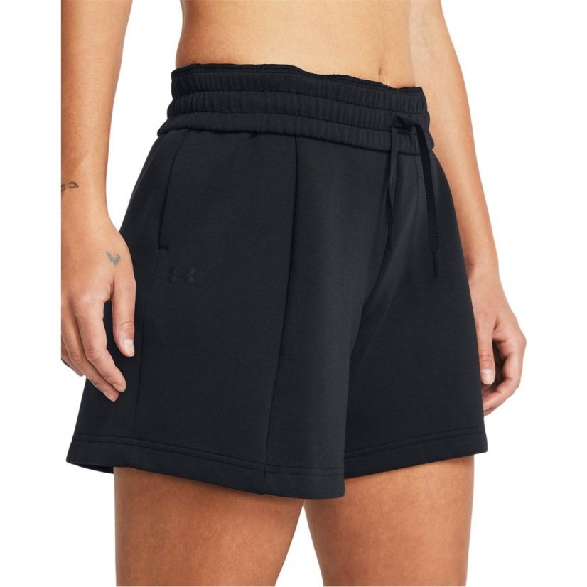 Under Armour Women's Fleece Performance Gym Shorts Black