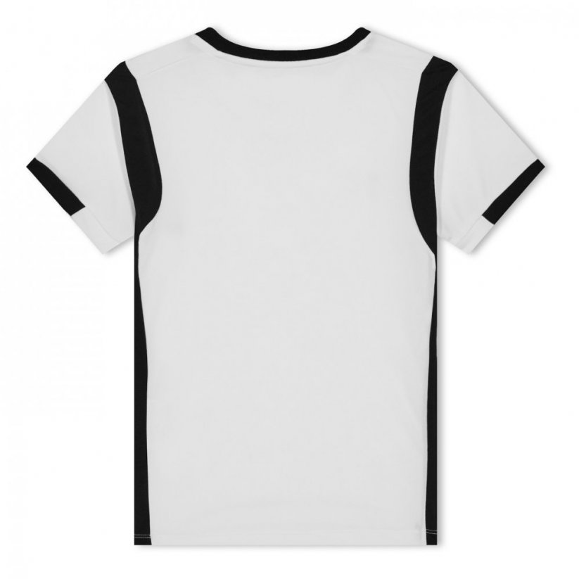 Umbro Spartan Short Sleeve Shirt Juniors White / Black