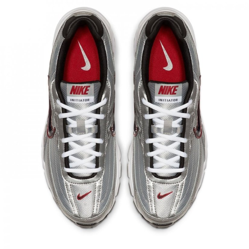 Nike Initiator Men's Running Shoes Silver/Red/Blk