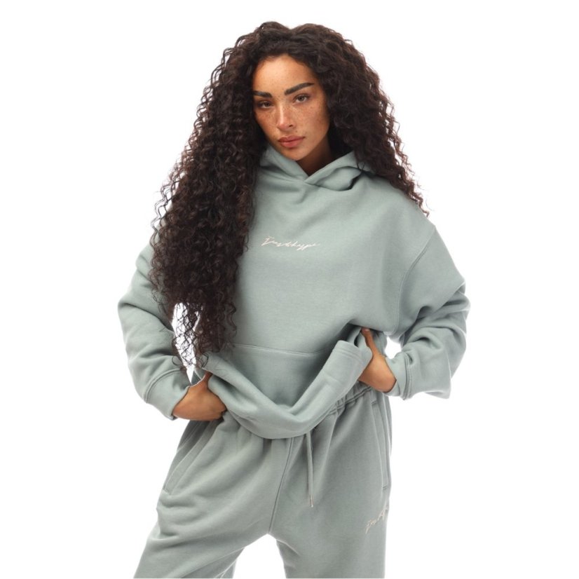 Hype Unisex Adults Hoodie Moss