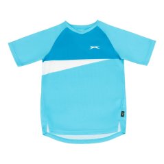 Slazenger Court tee Junior Aquaris