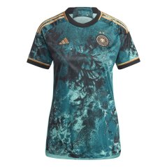 adidas Germany Away Shirt 2023 Womens Teal