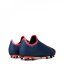 Puma Finesse Laceless FG Football Boots Childrens Navy/Orchid