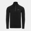 Nevica Men's Vail Zipped Winter Baselayer Top Black