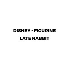 Disney DISNEY - Figurine Late rabbit x2 Multi Format and Universal