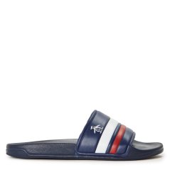 Original Penguin Pier Slide Mens Blue