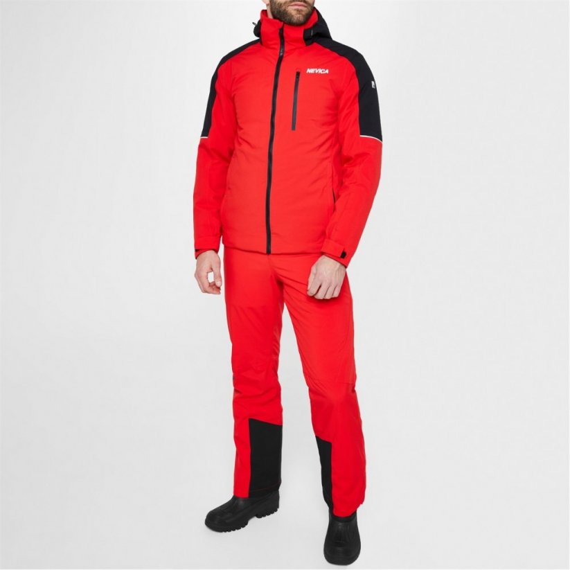 Nevica Meribel Ski Jacket Mens Red/Black
