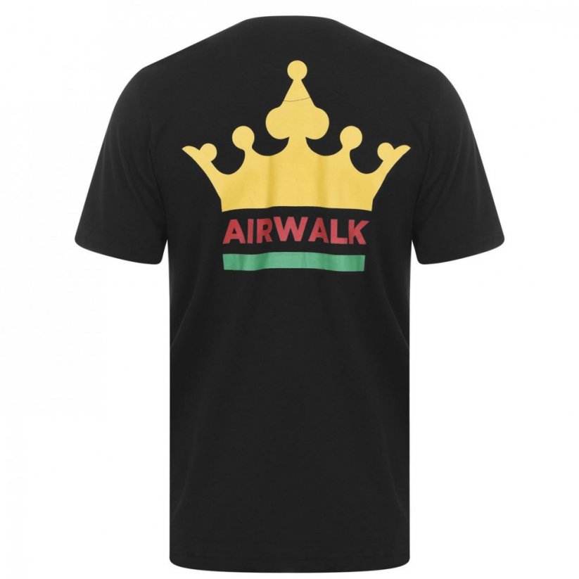 Airwalk Crown Logo T Shirt Black