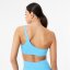 USA Pro x Sophie Habboo 1 Shoulder Sports Bra Aqua