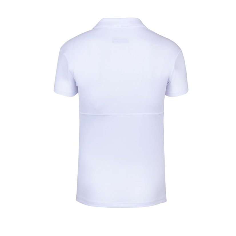 Babolat Kids' Short-Sleeve Performance Polo Shirt White