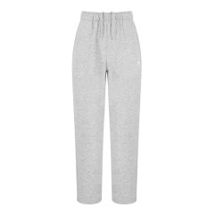 Slazenger Open Hem Fleece Pants Mens Grey Marl