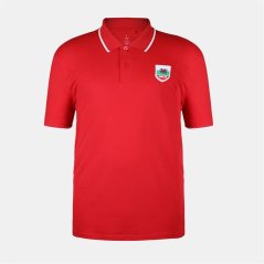 FIFA Mens Wales Polo Shirt Red