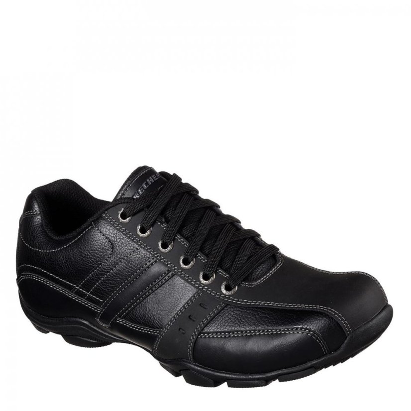 Skechers Marter Lace Casual Shoe Mens Black