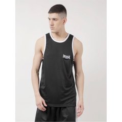 Lonsdale Boxing Vest Black/White