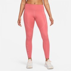 Nike Dri-FIT Air Women's Mid-Rise 7/8 Leggings Adobe/Coral