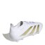 adidas Predator 24 League Firm Ground Boots White/Gold/Bge