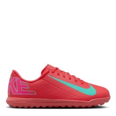 Nike Mercurial Vapor 16 Club Juniors Astro Turf Football Boots Red/Green