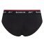 Reebok 3 Pack Mens Performance Briefs Black