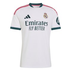 adidas Real Madrid Home Shirt 2026/27 Mens White/Green