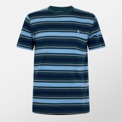 Original Penguin Men's Regular Fit Collar Stripe T-Shirt June Bug