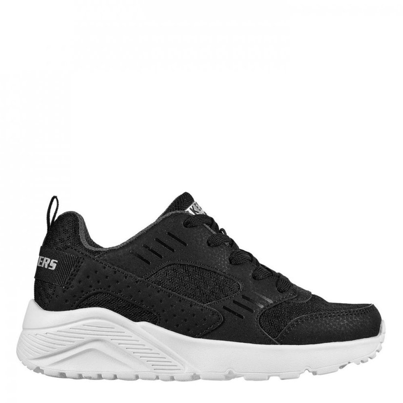 Skechers Uno Lite Ronzo Trainers Junior Boys Black/White