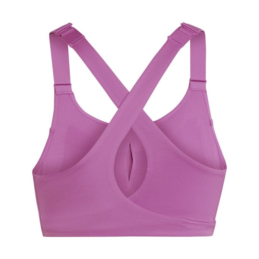 adidas Fastimpact Luxe Run High Impact Sports Bra Womens Sepuli/Black