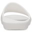 Crocs Unisex Adults Logo Sliders White