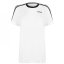 adidas Essentials 3 Stripe dámske tričko White/Black