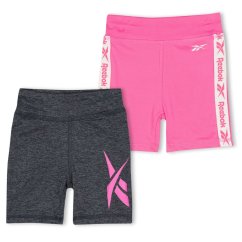 Reebok Kids' Jersey Jogger Shorts Sugar Plum